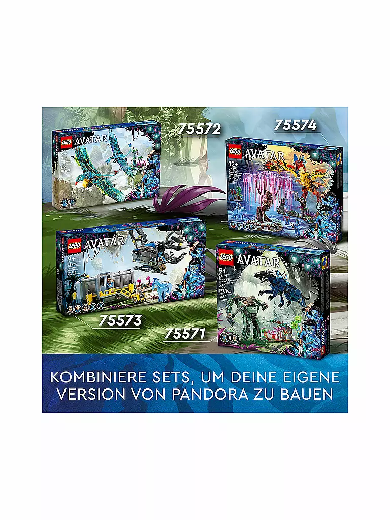 LEGO | Schwebende Berge: Site 26 und RDA Samson Avatar 75573 | keine Farbe