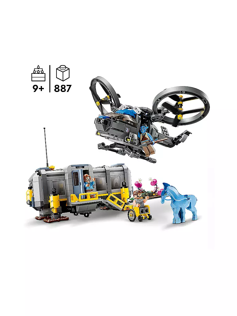 LEGO | Schwebende Berge: Site 26 und RDA Samson Avatar 75573 | keine Farbe
