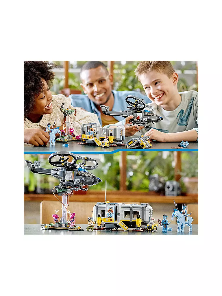 LEGO | Schwebende Berge: Site 26 und RDA Samson Avatar 75573 | keine Farbe