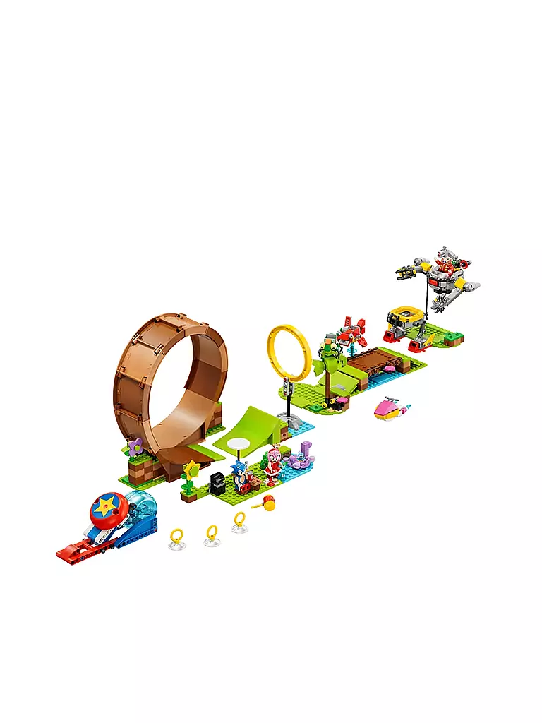 LEGO | Sonics - Looping-Challenge in der Green Hill Zone 76994 | keine Farbe