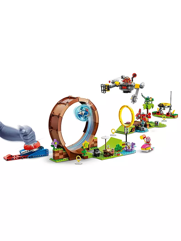 LEGO | Sonics - Looping-Challenge in der Green Hill Zone 76994 | keine Farbe