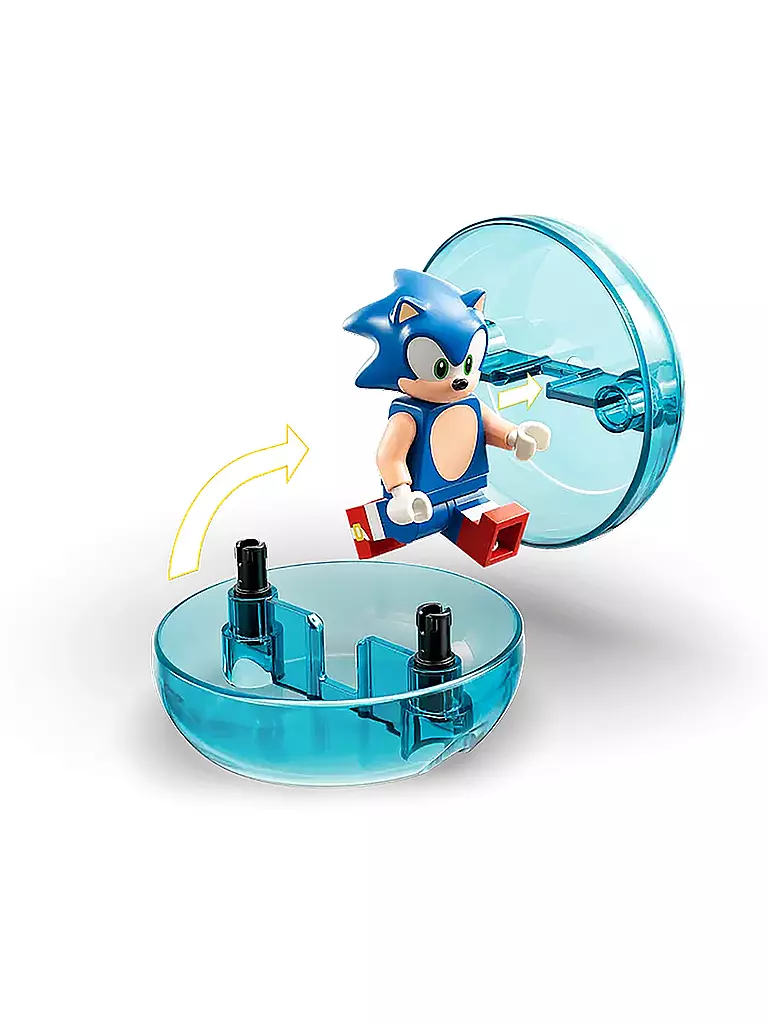 LEGO | Sonics - Looping-Challenge in der Green Hill Zone 76994 | keine Farbe