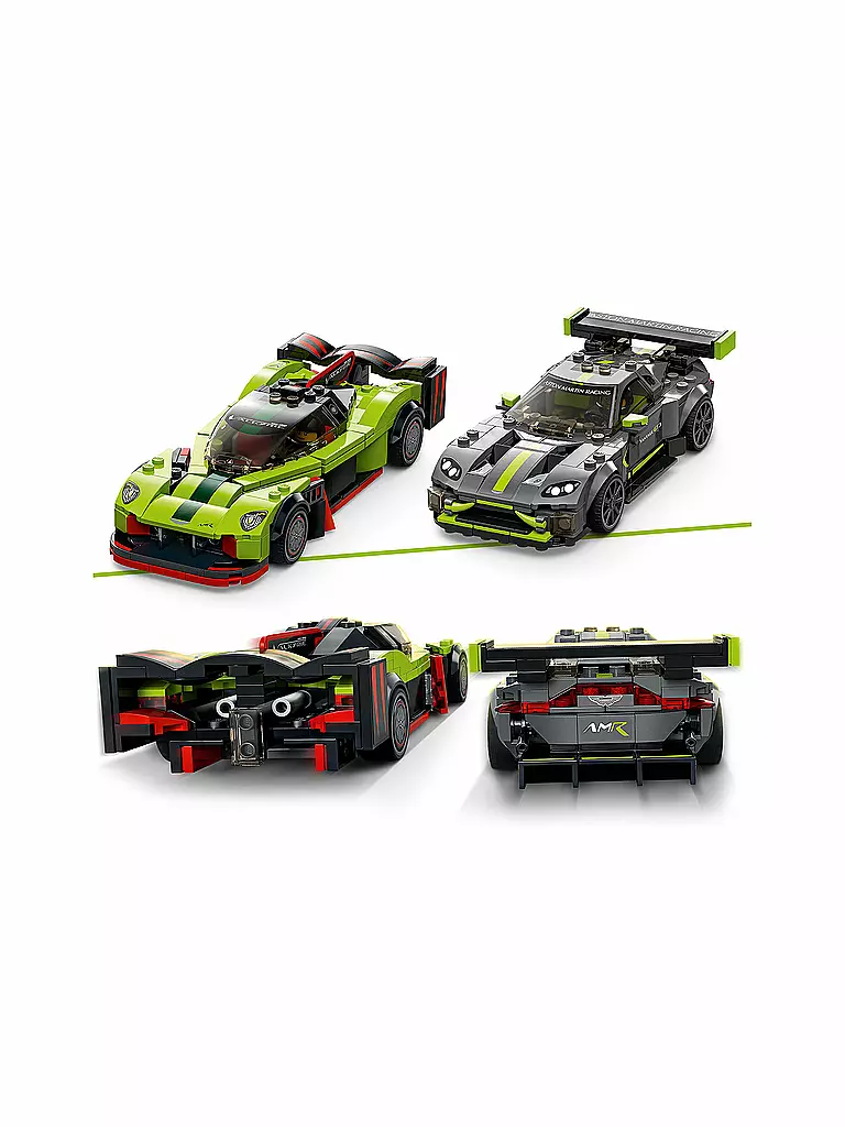 LEGO | Speed Champions - Aston Martin Valkyrie AMR Pro & Aston Martin Vantage GT3 76910 | keine Farbe