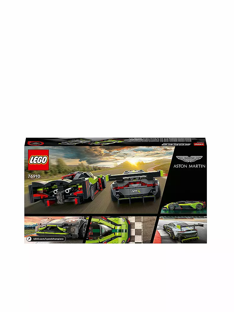 LEGO | Speed Champions - Aston Martin Valkyrie AMR Pro & Aston Martin Vantage GT3 76910 | keine Farbe