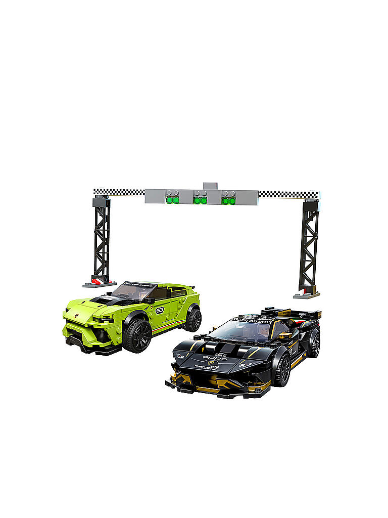 LEGO | Speed Champions - Lamborghini Urus ST-X & Lamborghini Huracán Super Trofeo EVO 76899 | keine Farbe