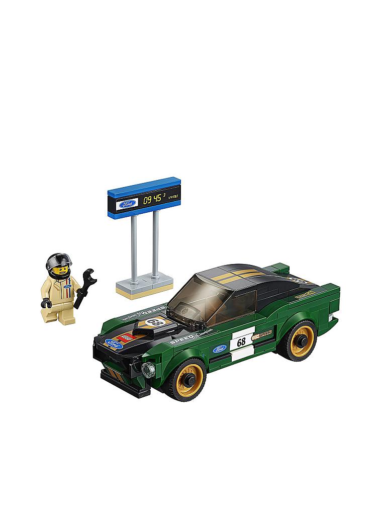 LEGO | Speed Champions 1968 Ford Mustang Fastback 75884 | keine Farbe