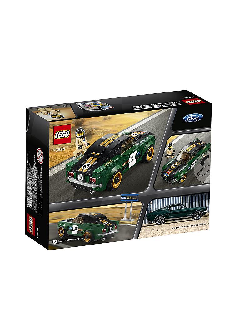 LEGO | Speed Champions 1968 Ford Mustang Fastback 75884 | 