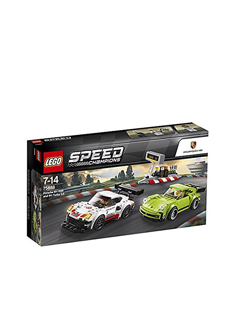 LEGO | Speed Champions Porsche 911 RSR und 911 Turbo 3.0 75888 | keine Farbe