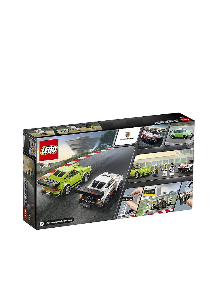 LEGO | Speed Champions Porsche 911 RSR und 911 Turbo 3.0 75888 | keine Farbe