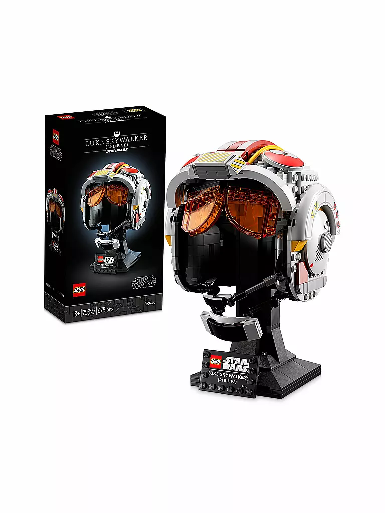 LEGO | Star Wars™ - Helm von Luke Skywalker™ (Rot Fünf) 75327 | keine Farbe