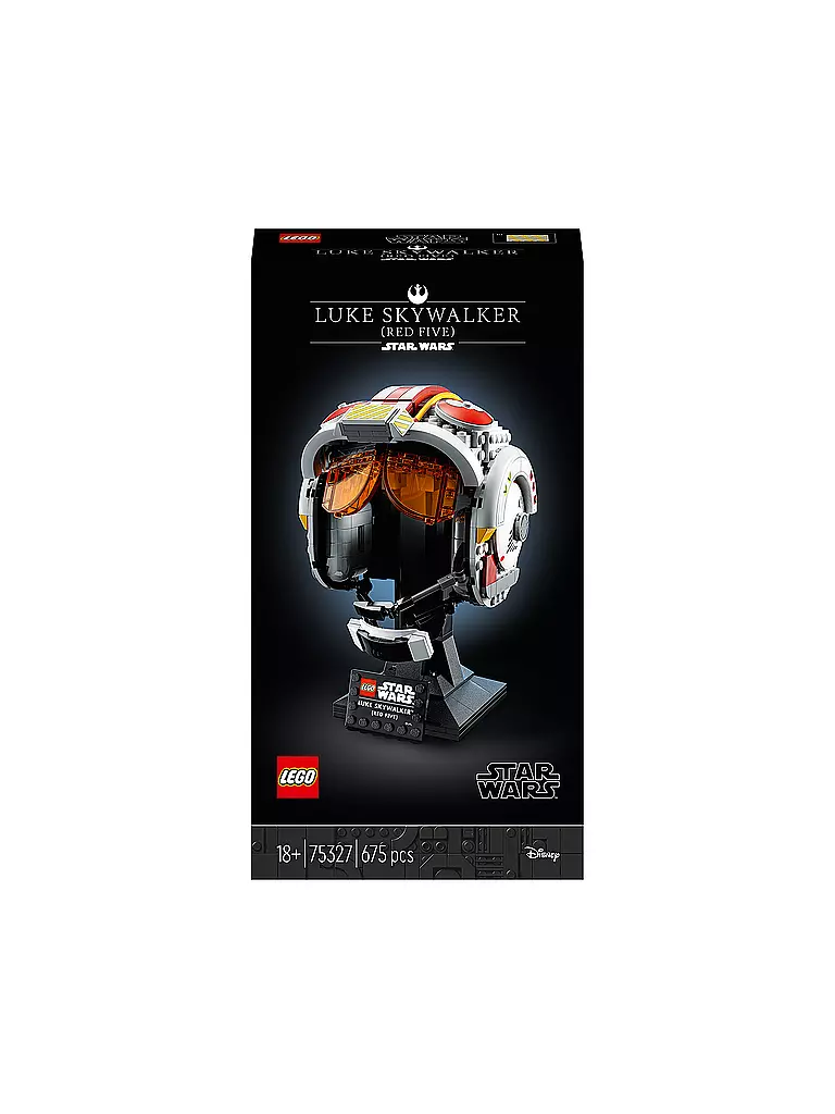 LEGO | Star Wars™ - Helm von Luke Skywalker™ (Rot Fünf) 75327 | keine Farbe