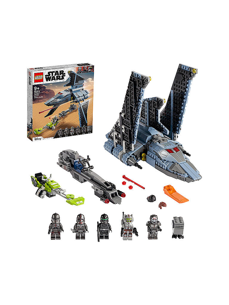 LEGO | Star Wars - Angriffsshuttle aus The Bad Batch™ 75314 | keine Farbe