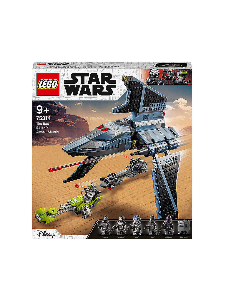 LEGO | Star Wars - Angriffsshuttle aus The Bad Batch™ 75314 | keine Farbe