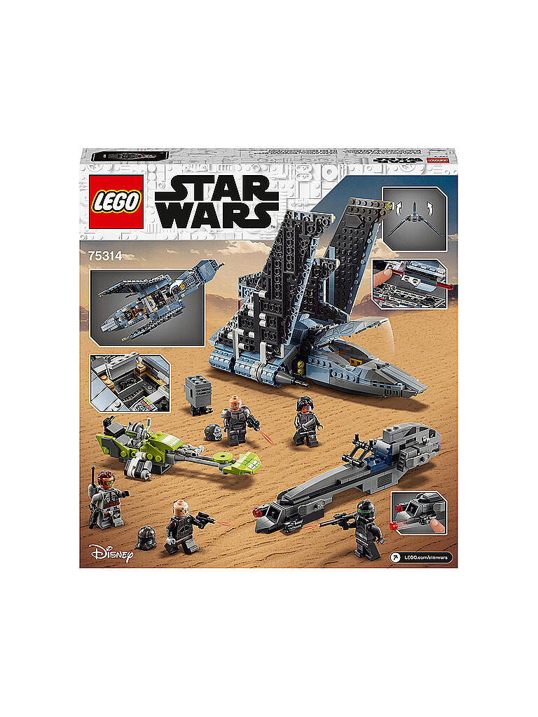 LEGO | Star Wars - Angriffsshuttle aus The Bad Batch™ 75314 | keine Farbe