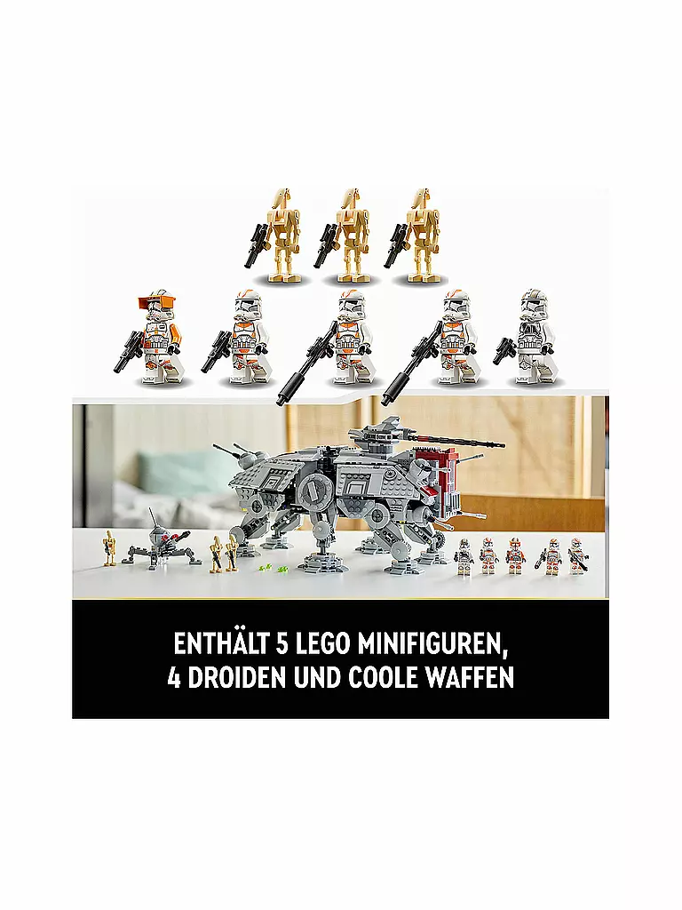 LEGO | Star Wars - AT-TE Walker 75337 | keine Farbe