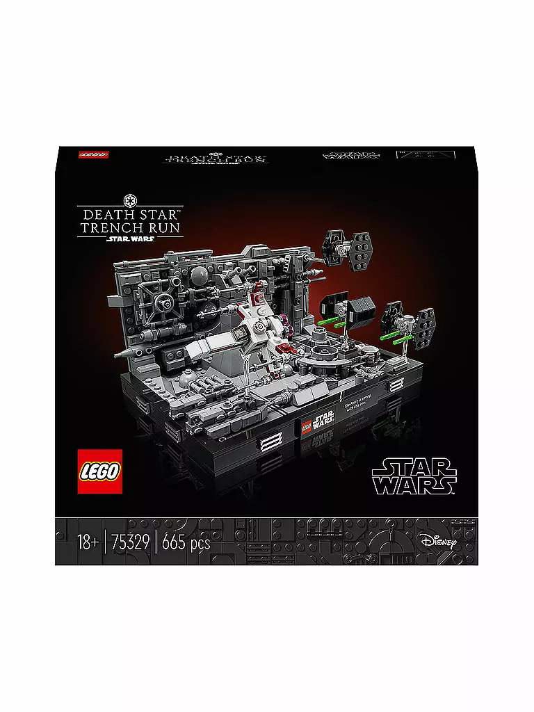 LEGO | Star Wars - Death Star™ Trench Run Diorama 75329 | keine Farbe