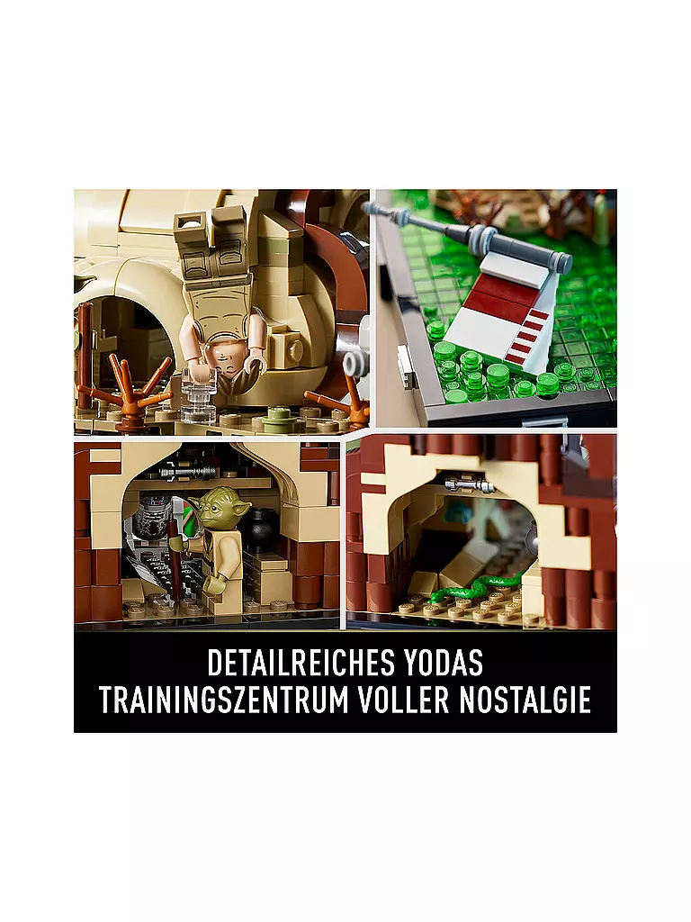 LEGO | Star Wars - Jedi™ Training auf Dagobah™ – Diorama 75330 | keine Farbe