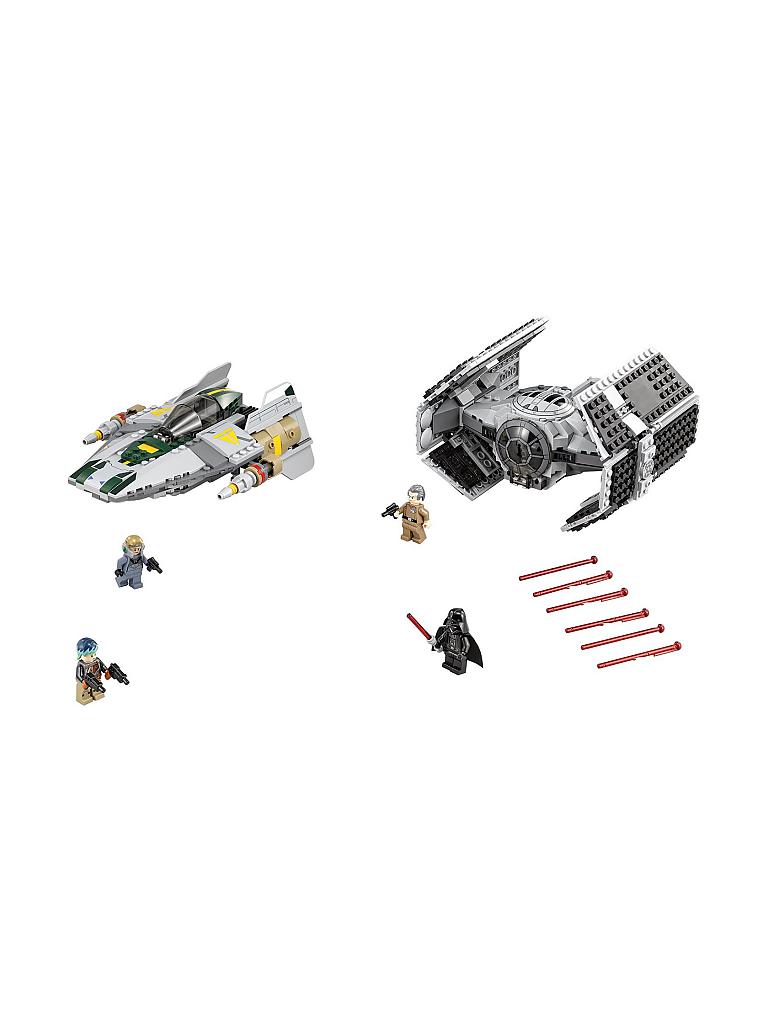 LEGO | Star Wars - Vaders Tie Advanced vs. A-Wing Starfighter 75150 | 