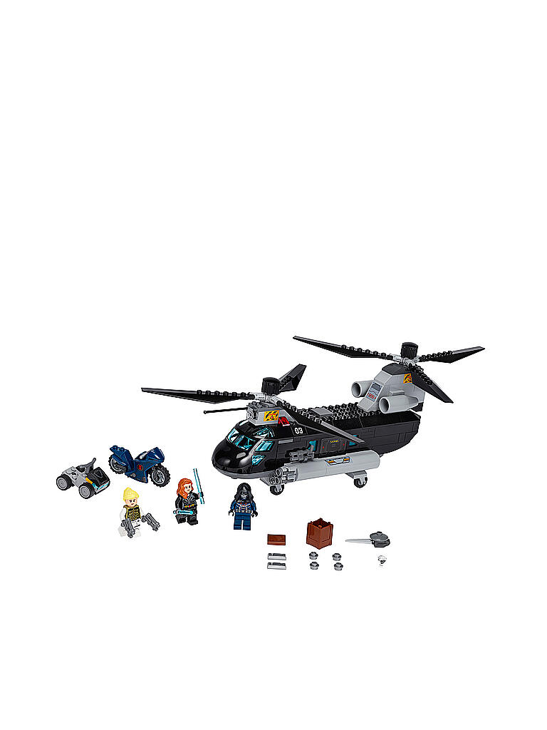 LEGO | Super Heroes - Black Widows Hubschrauber-Verfolgungsjagd 76162 | keine Farbe