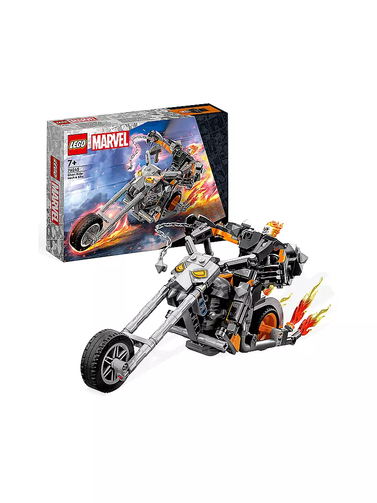 LEGO | Super Heroes - Ghost Rider mit Mech & Bike 76245 | keine Farbe