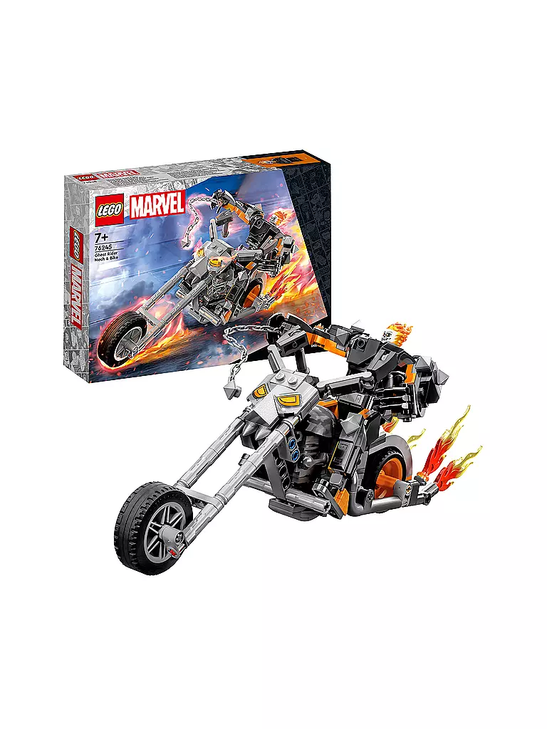 LEGO | Super Heroes - Ghost Rider mit Mech & Bike 76245 | keine Farbe