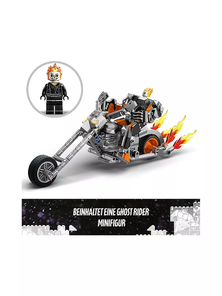 LEGO | Super Heroes - Ghost Rider mit Mech & Bike 76245 | keine Farbe