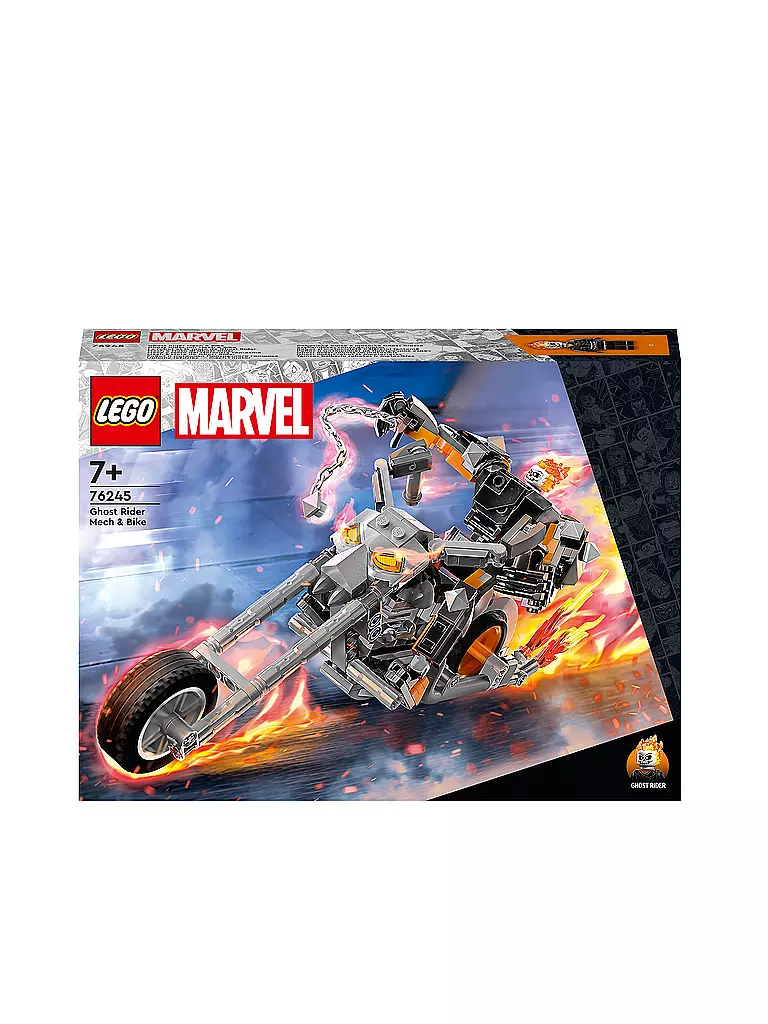 LEGO | Super Heroes - Ghost Rider mit Mech & Bike 76245 | keine Farbe
