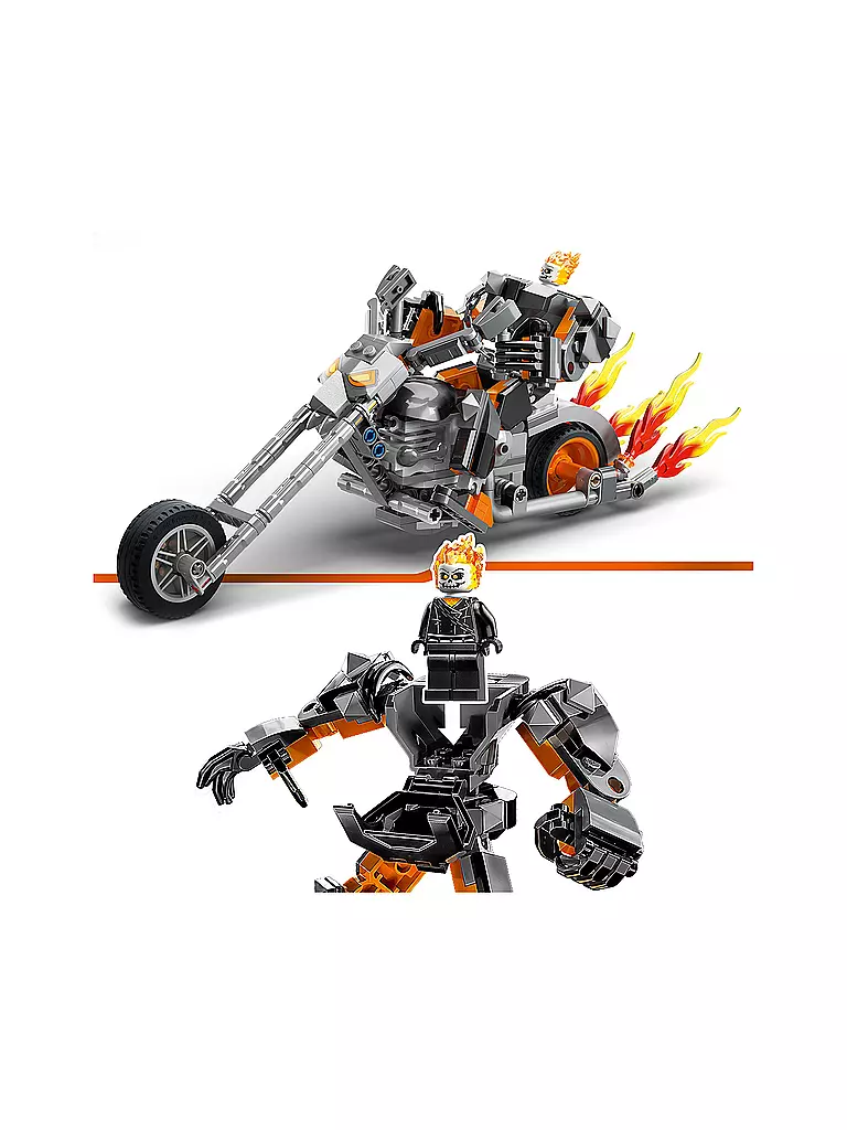 LEGO | Super Heroes - Ghost Rider mit Mech & Bike 76245 | keine Farbe