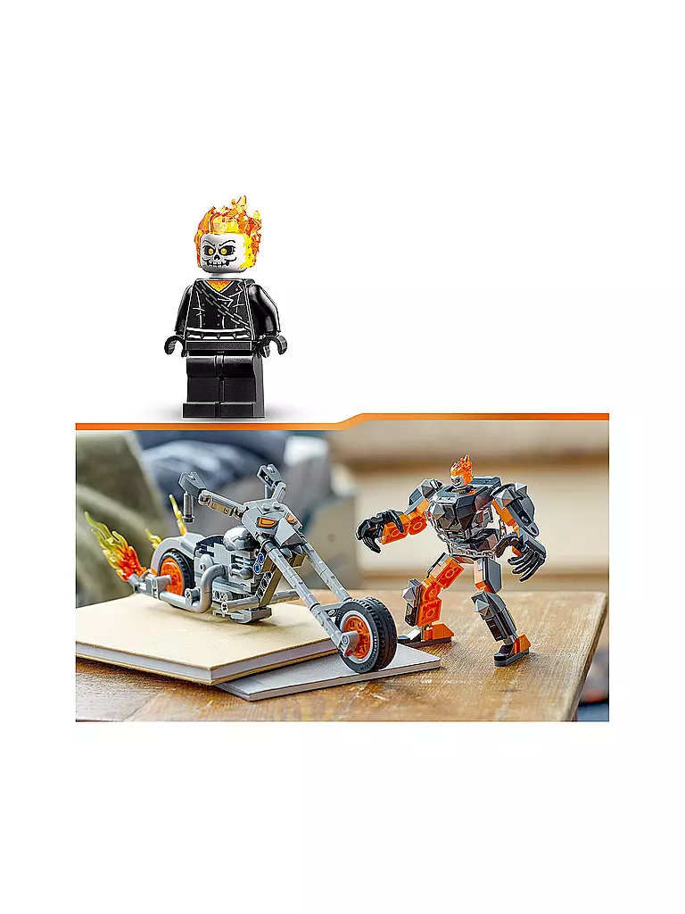 LEGO | Super Heroes - Ghost Rider mit Mech & Bike 76245 | keine Farbe
