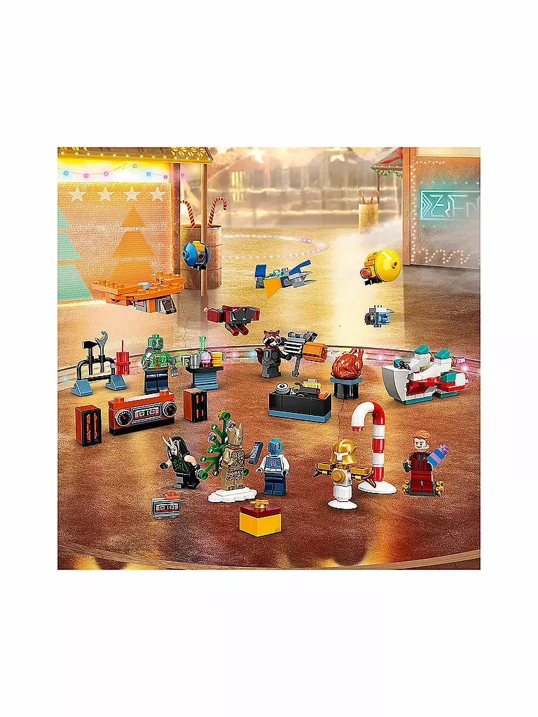 LEGO | Super Heroes - Guardians of the Galaxy Adventskalender 76231 | keine Farbe