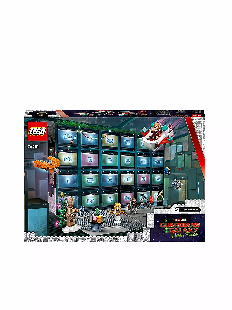 LEGO | Super Heroes - Guardians of the Galaxy Adventskalender 76231 | keine Farbe