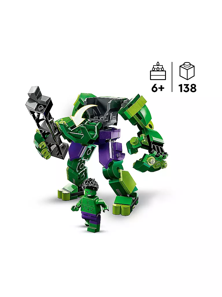 LEGO | Super Heroes - Hulk Mech 76241 | keine Farbe