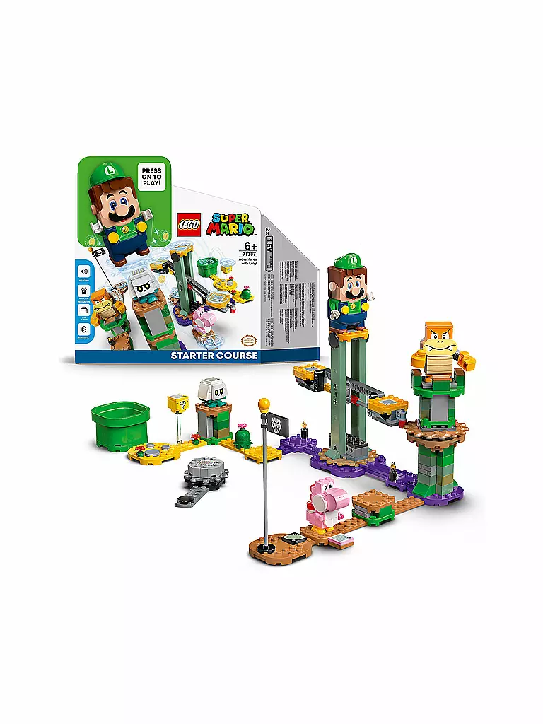 LEGO | Super Mario™ - Abenteuer mit Luigi – Starterset 71387 | keine Farbe