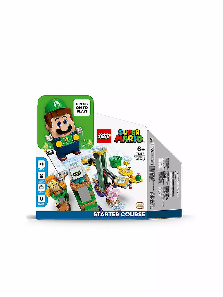 LEGO | Super Mario™ - Abenteuer mit Luigi – Starterset 71387 | keine Farbe
