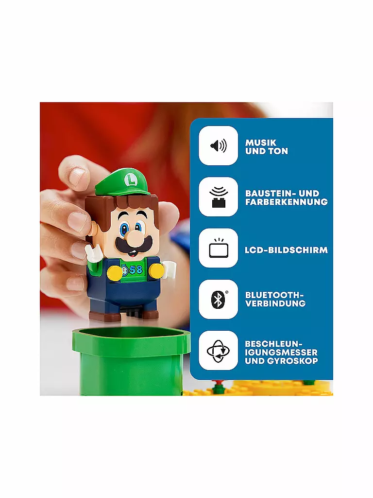 LEGO | Super Mario™ - Abenteuer mit Luigi – Starterset 71387 | keine Farbe