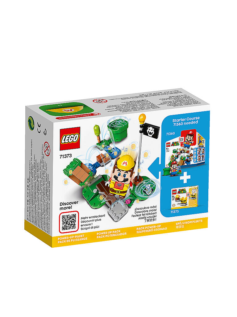 LEGO | Super Mario™ - Baumeister-Mario - Anzug 71373 | keine Farbe