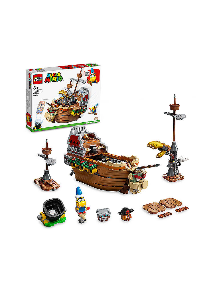 LEGO | Super Mario™ - Bowsers Luftschiff – Erweiterungsset 71391 | keine Farbe