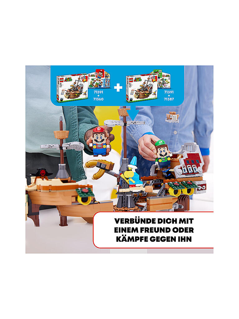 LEGO | Super Mario™ - Bowsers Luftschiff – Erweiterungsset 71391 | keine Farbe