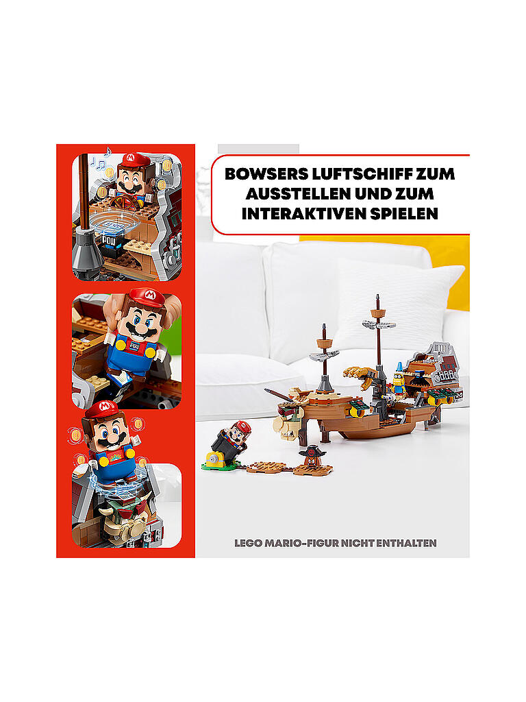LEGO | Super Mario™ - Bowsers Luftschiff – Erweiterungsset 71391 | keine Farbe