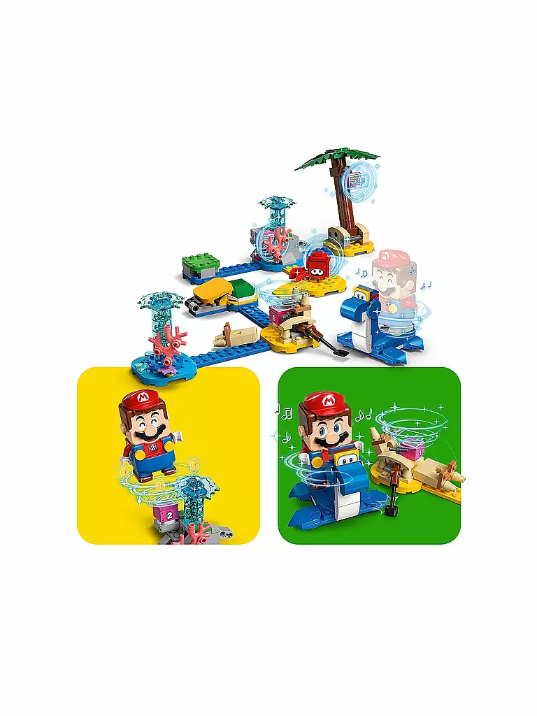 LEGO | Super Mario™ - Dorries Strandgrundstück – Erweiterungsset 71398 | keine Farbe