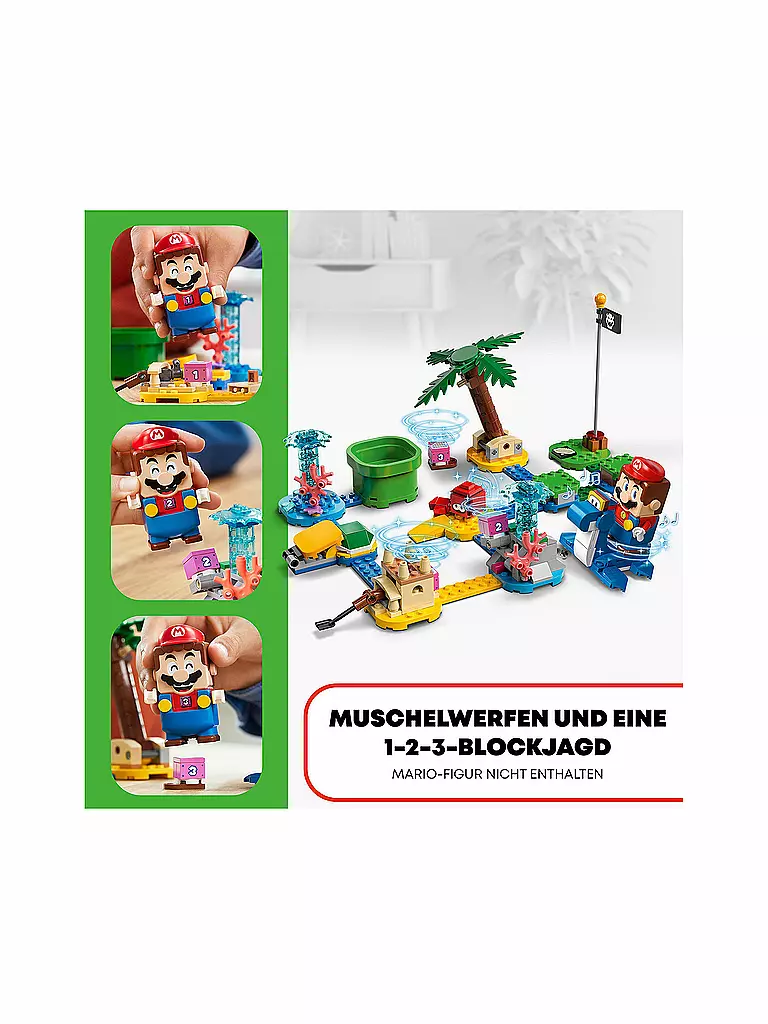 LEGO | Super Mario™ - Dorries Strandgrundstück – Erweiterungsset 71398 | keine Farbe