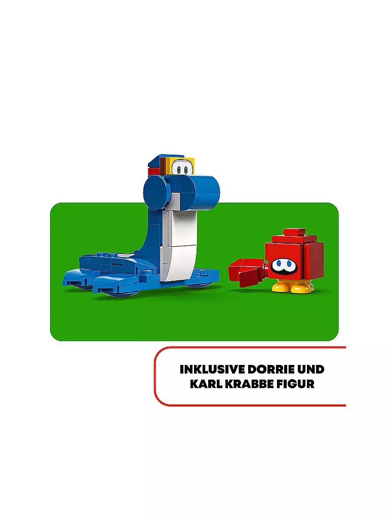 LEGO | Super Mario™ - Dorries Strandgrundstück – Erweiterungsset 71398 | keine Farbe