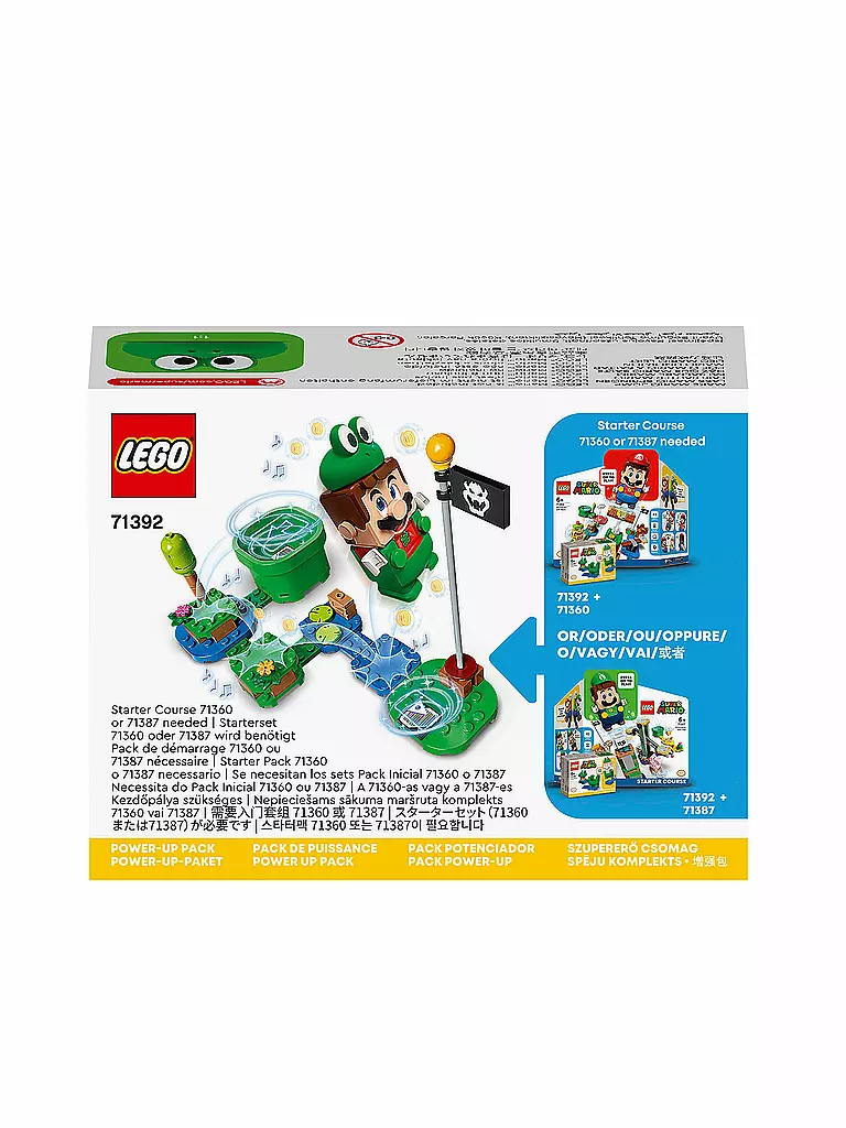 LEGO | Super Mario™ - Frosch-Mario Anzug 71392 | keine Farbe