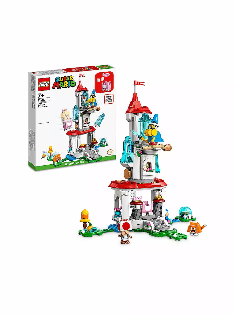 LEGO | Super Mario™ - Katzen-Peach-Anzug und Eisturm – Erweiterungsset 71407 | keine Farbe