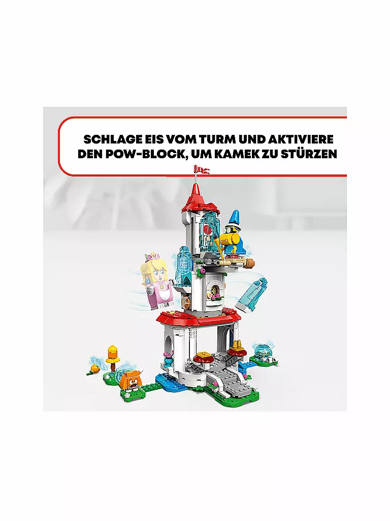 LEGO | Super Mario™ - Katzen-Peach-Anzug und Eisturm – Erweiterungsset 71407 | keine Farbe