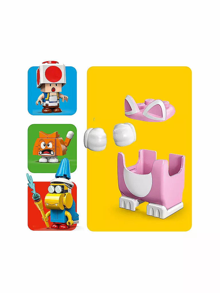 LEGO | Super Mario™ - Katzen-Peach-Anzug und Eisturm – Erweiterungsset 71407 | keine Farbe