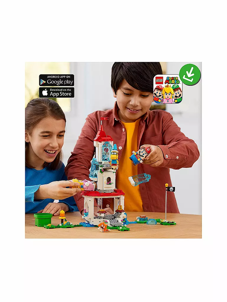 LEGO | Super Mario™ - Katzen-Peach-Anzug und Eisturm – Erweiterungsset 71407 | keine Farbe