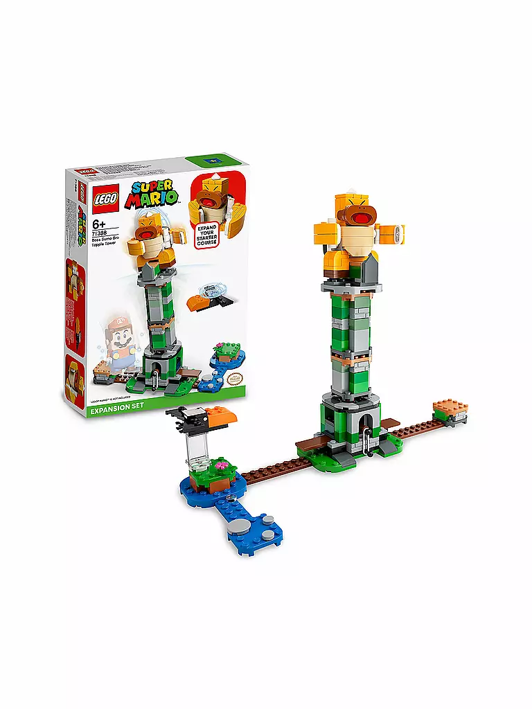 LEGO | Super Mario™ - Kippturm mit Sumo-Bruder-Boss – Erweiterungsset 71388 | keine Farbe