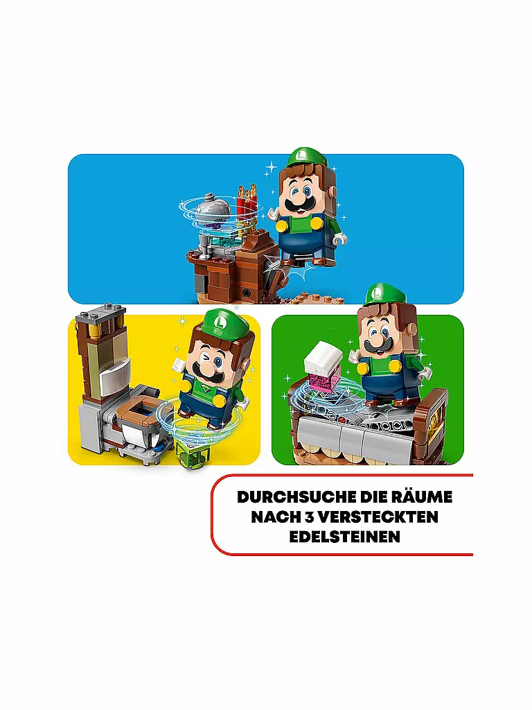 LEGO | Super Mario™ - Luigi’s Mansion™: Gruseliges Versteckspiel – Erweiterungsset 71401 | keine Farbe