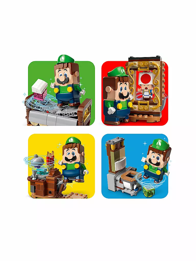 LEGO | Super Mario™ - Luigi’s Mansion™: Gruseliges Versteckspiel – Erweiterungsset 71401 | keine Farbe